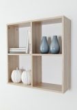 Wandregal, Wandboard, H�ngeregal, Regal Ken63 Sonoma Eiche Dekor