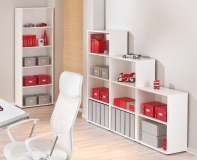 Raumteiler Regal B�cherregal B�cherbord ARCO1 Wei�