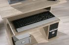 Schreibtisch Arbeitstisch B�rotisch Computertisch DURINI Eiche Sonoma Dekor