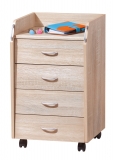 Rollcontainer B�ro-Container NOVI Eiche Sonoma Dekor