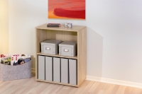 Regal Akten-Regal Etagere B�cherregal PARINI1 Eiche Sonoma Dekor