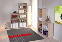 Regal Akten-Regal Etagere B�cherregal PARINI1 Eiche Sonoma Dekor