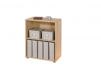 Regal Akten-Regal Etagere B�cherregal PARINI1 Eiche Sonoma Dekor