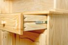 Vitrine Anrichte Buffet Schrank TOSCANA Kiefer Massiv lackiert
