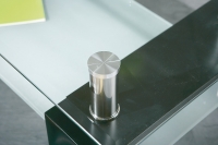 Couchtisch Ziertisch Stubentisch Wohnzimmer-Tisch DANA Glas