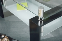 Couchtisch Ziertisch Stubentisch Wohnzimmer-Tisch DANA Glas