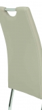 6 St�hle=Set Vierfussstuhl Stuhl Susi S 34 Kunstleder Cappuccino