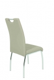 8 St�hle=Set Vierfussstuhl Stuhl Susi S 34 Kunstleder Cappuccino