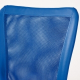 Drehstuhl B�rostuhl Kinder-Stuhl Bonnie Mesh Blau mit Rollen