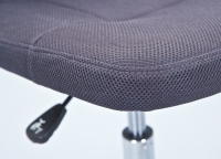 Drehstuhl B�rostuhl Kinder-Stuhl Bonnie Mesh Grau mit Rollen