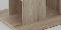 120x80 cm Esstisch, S�ulentisch Steffi 69 San Remo hell,ausziehbar