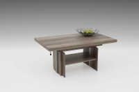 Couchtisch, Stubentisch, Funktionscouchtisch Jerome 22, Wildeiche