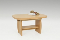 Couchtisch, Stubentisch, Funktionscouchtisch Michael III 06, Buche Dekor