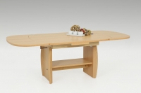Couchtisch, Stubentisch, Funktionscouchtisch Michael III 06, Buche Dekor