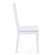 2 Sthle=Set Stuhl Kchen-Stuhl Esszimmer-Stuhl WESTERLAND 7.1 Wei