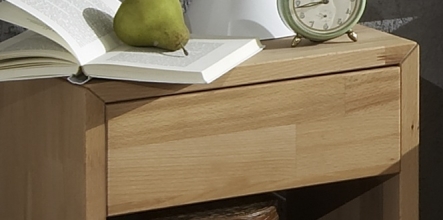 Nachttisch, Nachtkommode, Nachtkonsole Julia Kernbuche Massiv ge�lt