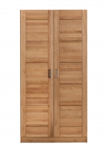 2-trg. Schrank Kleiderschrank Schlafzimmerschrank Kernbuche massiv ge�lt