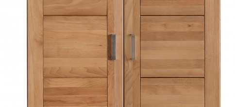 2-trg. Schrank Kleiderschrank Schlafzimmerschrank Kernbuche massiv ge�lt