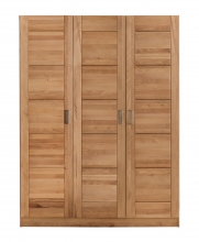 3-trg. Schrank Kleiderschrank Schlafzimmerschrank Kernbuche massiv ge�lt