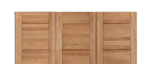 3-trg. Schrank Kleiderschrank Schlafzimmerschrank Kernbuche massiv ge�lt