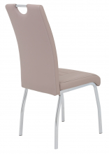 2 St�hle=Set K�chen-Stuhl, Esszimmer-Stuhl Andrea S 34 Kunstleder Cappuccino