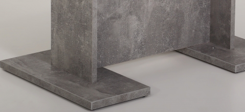 S�ulentisch Esstisch K�chentisch Tisch Ines III 04 Beton Optik