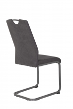 2 Freischwinger=Set Schwing-Stuhl Freischwinger Christina II 46 Anthrazit
