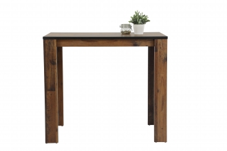 120x58 cm Tisch Esstisch Bartisch Frieda II 82/03 Oldwood Schwarz, mit Dickkante