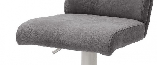 4-er SET Barhocker Hocker Barstuhl GIULIA B Feingewebe Anthrazit GBBE36AN