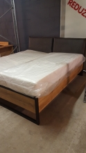 Futonbett DETROIT (F99303) Plankeneiche NB 180x200 cm B�H