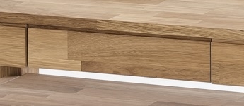 Couchtisch Beistelltisch Tisch Wohnzimmertisch 2 2 5 7 Eiche Massiv Ge�lt