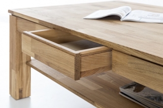 Couchtisch Beistelltisch Tisch Wohnzimmertisch 2 2 5 7 Eiche Massiv Ge�lt