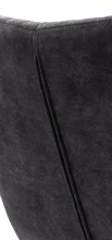 8 Armlehnst�hle=Set K�chenstuhl 4-Fu� Stuhl Cocktailsessel SARANDER Anthrazit Drehbar lackiert S2SBAMAN