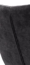 2 Armlehnst�hle=Set K�chenstuhl 4-Fu� Stuhl Cocktailsessel SARANDER Anthrazit Wildeiche S2WAAMAN