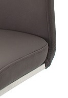 2 Freischwinger=Set Schwing - Stuhl ARTOS 1XL Kunstleder Braun A1XL10BX