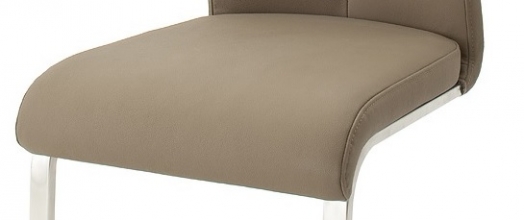 2 Freischwinger=Set Schwing - Stuhl ARTOS 1XL Kunstleder Cappuccino A1XL10CX