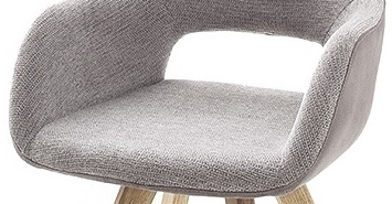 2 Armlehnst�hle=Set K�chenstuhl 4-Fu� Stuhl Cocktailsessel ASELLA Cappuccino Drehbar ASWBFACX