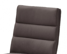6-er SET Barhocker Hocker Barstuhl GIULIA B Echt Leder Braun GBBE20BX