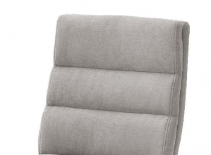 2-er SET Barhocker Hocker Barstuhl GIULIA B Feingewebe Eisgrau GBBE36EG
