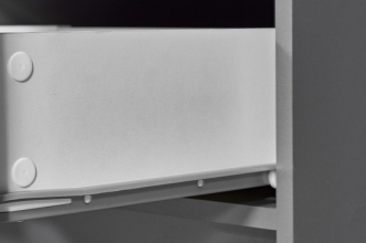 Schubladen Schrank Akten-Schrank B�cher-Schrank Mehrzweckschrank ELENZIO SHELF Graphitgrau