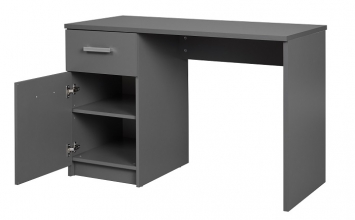 Schreibtisch Arbeitstisch B�rotisch Computertisch ELENZIO DESK Graphitgrau