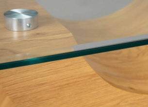Couchtisch Beistelltisch Tisch Wohnzimmertisch X-TYPE Wildeiche NB