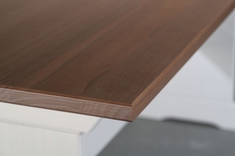 Sitzbank K�chenbank Holzbank Bank WESTERLAND 32.2 Wei� Sepia Braun Kiefer Massiv