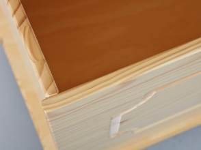 Truhe Box Aufbewahrung Schatzkiste EMEL NATURAL Massiv lackiert