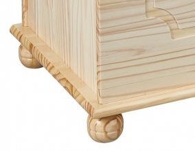 Truhe Box Aufbewahrung Schatzkiste EMEL NATURAL Massiv lackiert