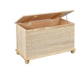 Truhe Box Aufbewahrung Schatzkiste EMEL NATURAL Massiv lackiert