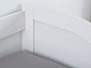 90x190 Funktionsbett Bett Kinderbett G�stebett Holzbett Sofabett LEONIE Massivholz Wei�