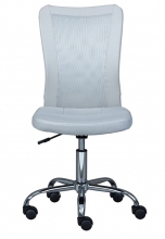 Drehstuhl B�rostuhl Kinderstuhl Schreibtischstuhl BONNIE Light Grey Hellgrau mit Rollen