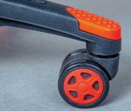 Gamingstuhl Drehstuhl B�rostuhl Schreibtischstuhl GAMING RED Schwarz Rot mit Rollen
