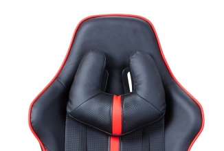 Drehstuhl B�rostuhl Schreibtischstuhl RATO RED Schwarz Rot mit Rollen